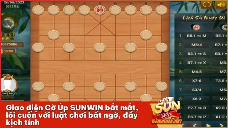 Giao diện Cờ Úp SUNWIN bắt mắt, lôi cuốn với luật chơi bất ngờ, đầy kịch tính